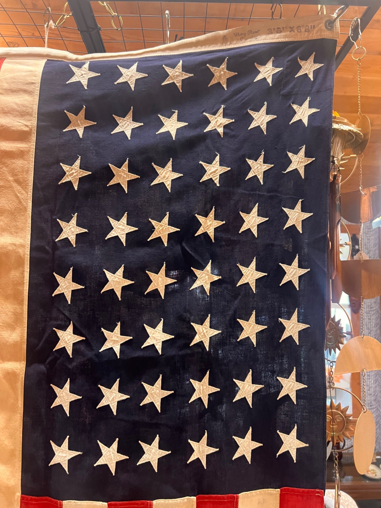 Home Decor Red, White, Blue Fabric