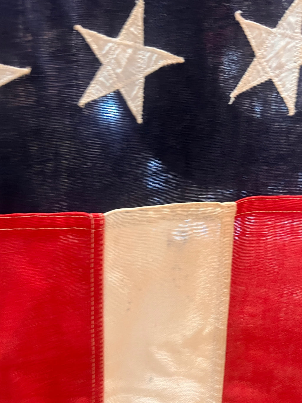 Home Decor Red, White, Blue Fabric