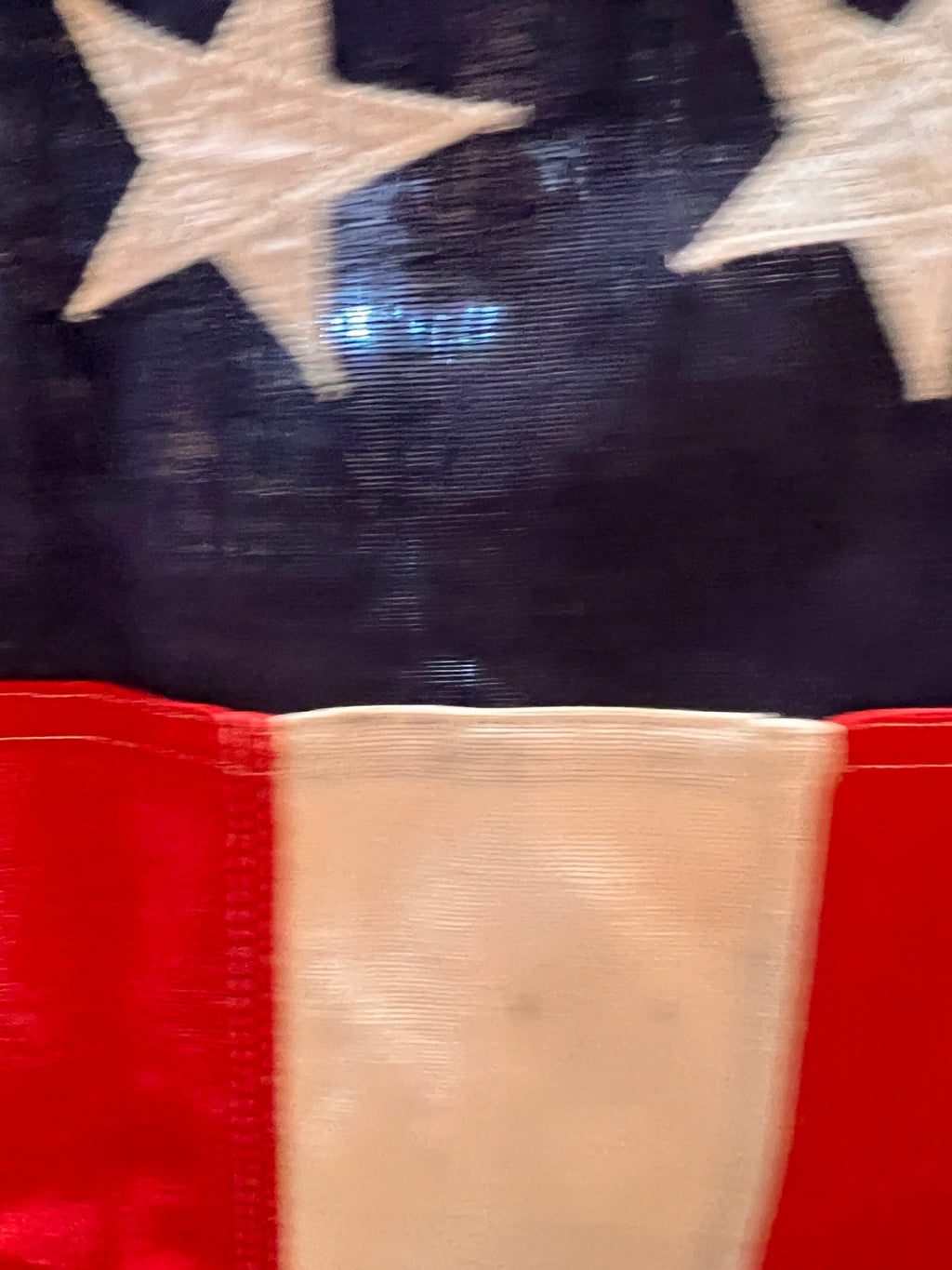 Home Decor Red, White, Blue Fabric
