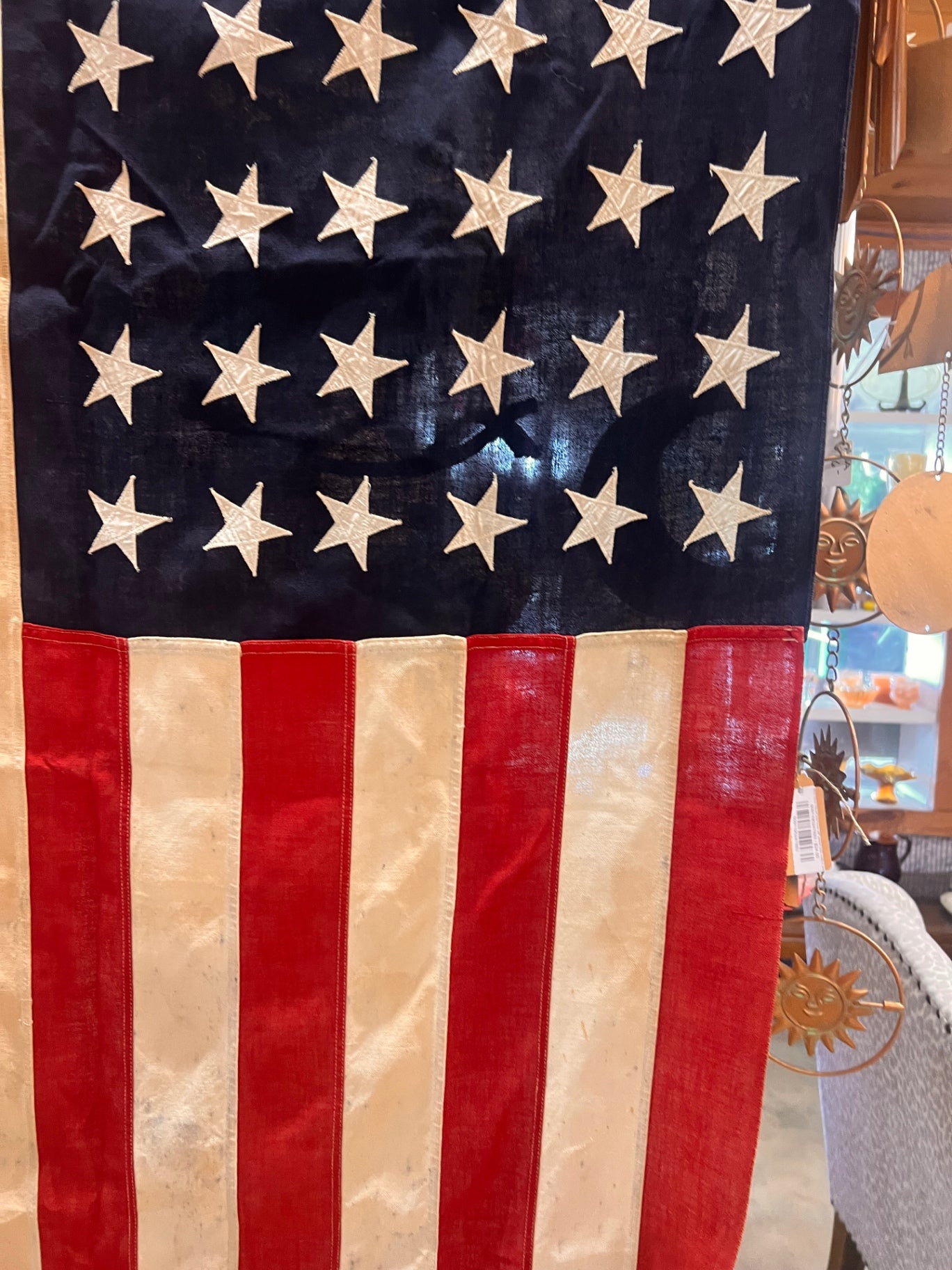 Home Decor Red, White, Blue Fabric