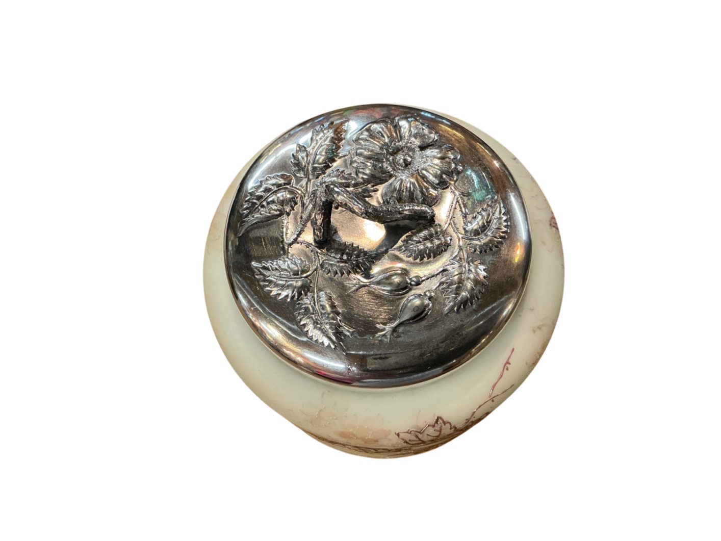 Victorian Era Biscuit Jar