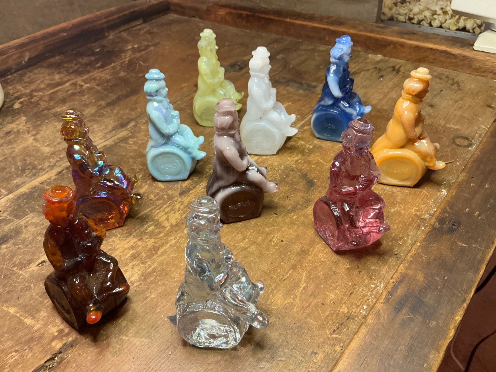 Boyd slag glass Multiple colors and names 
