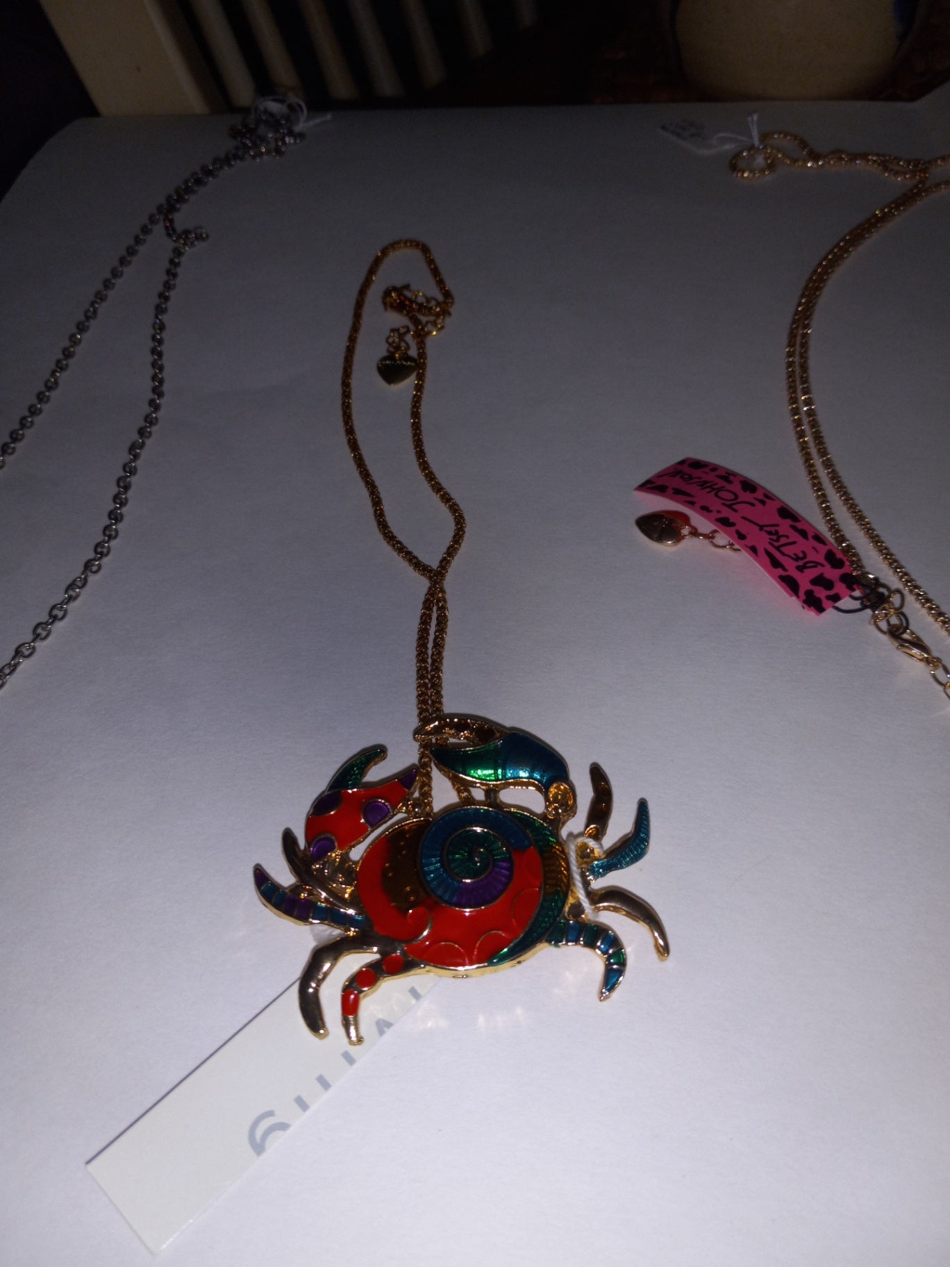 Crab necklace dsc