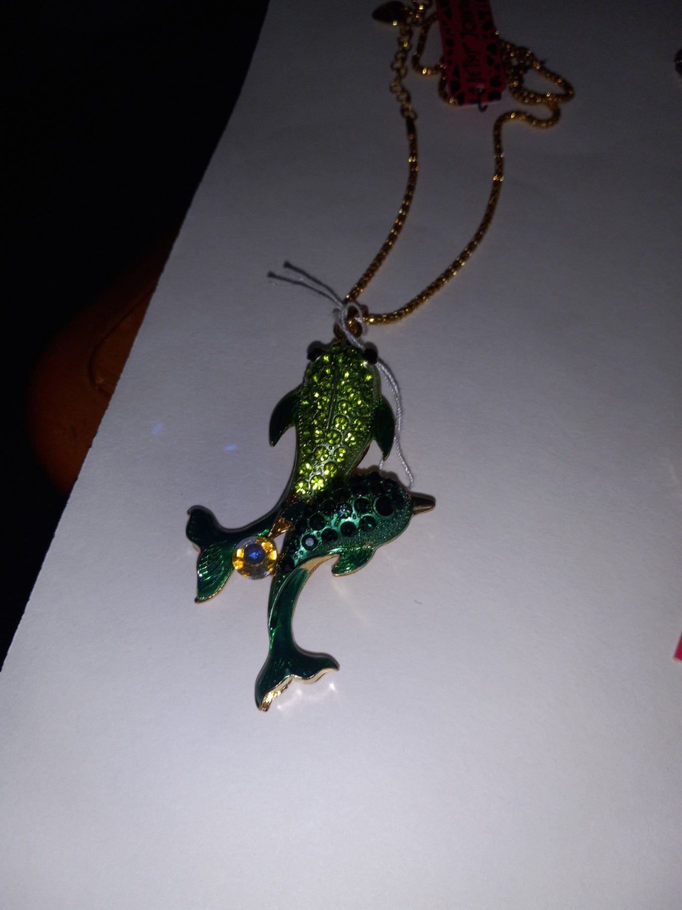 Dolphin necklace dsc