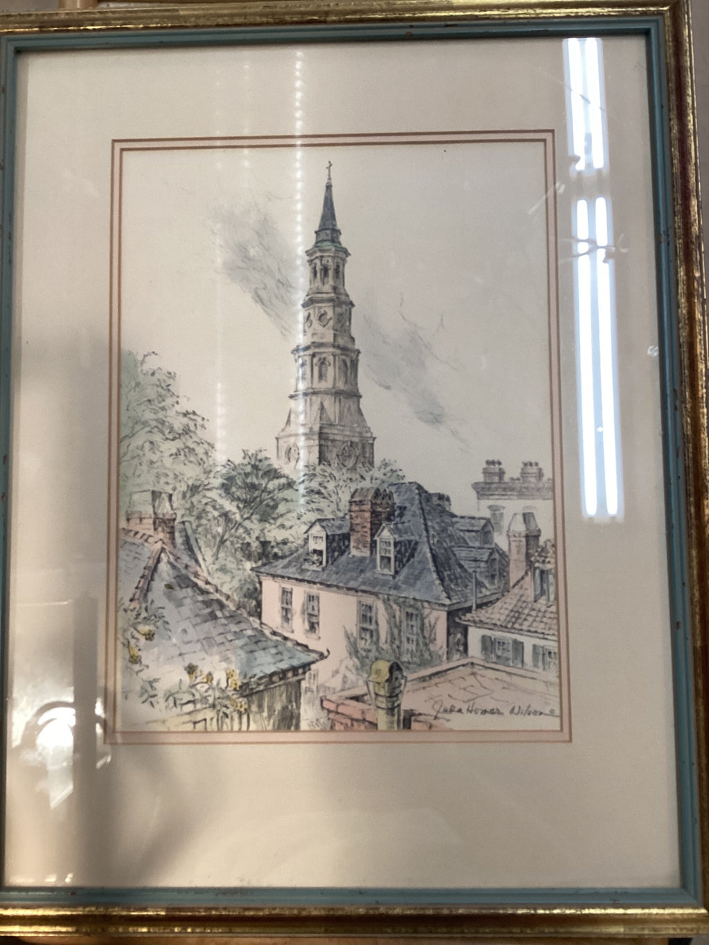 Julia Homer Wilson Framed Artwork Black,