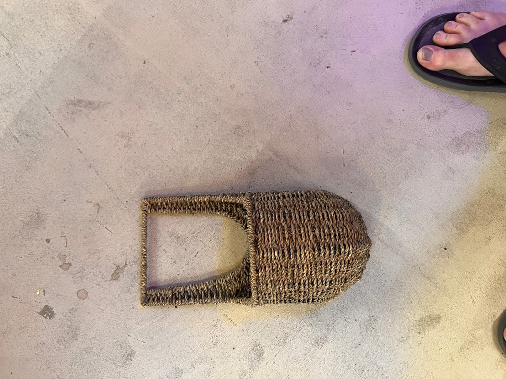 Wall Decor Brown Wicker