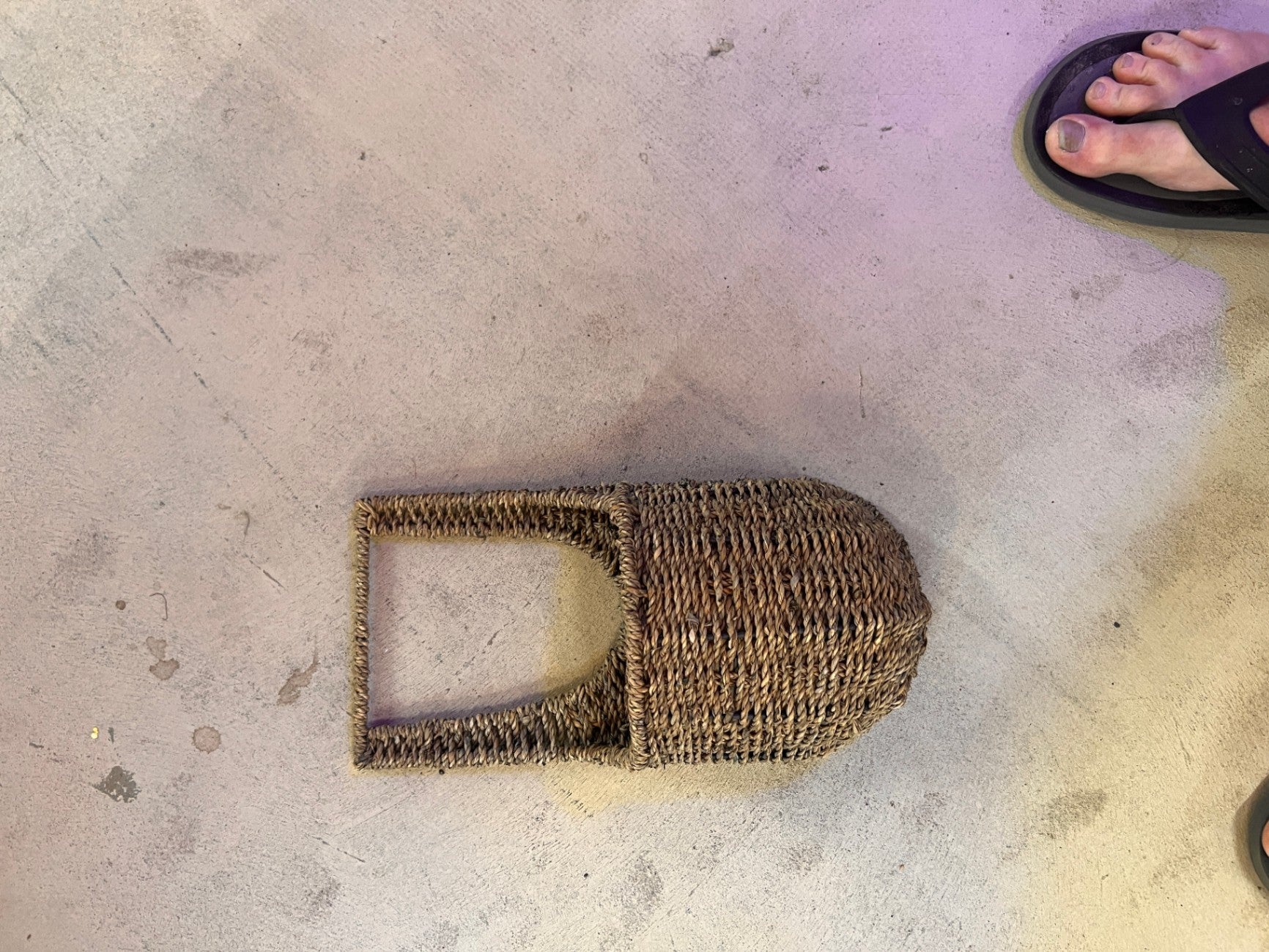 Wall Decor Brown Wicker