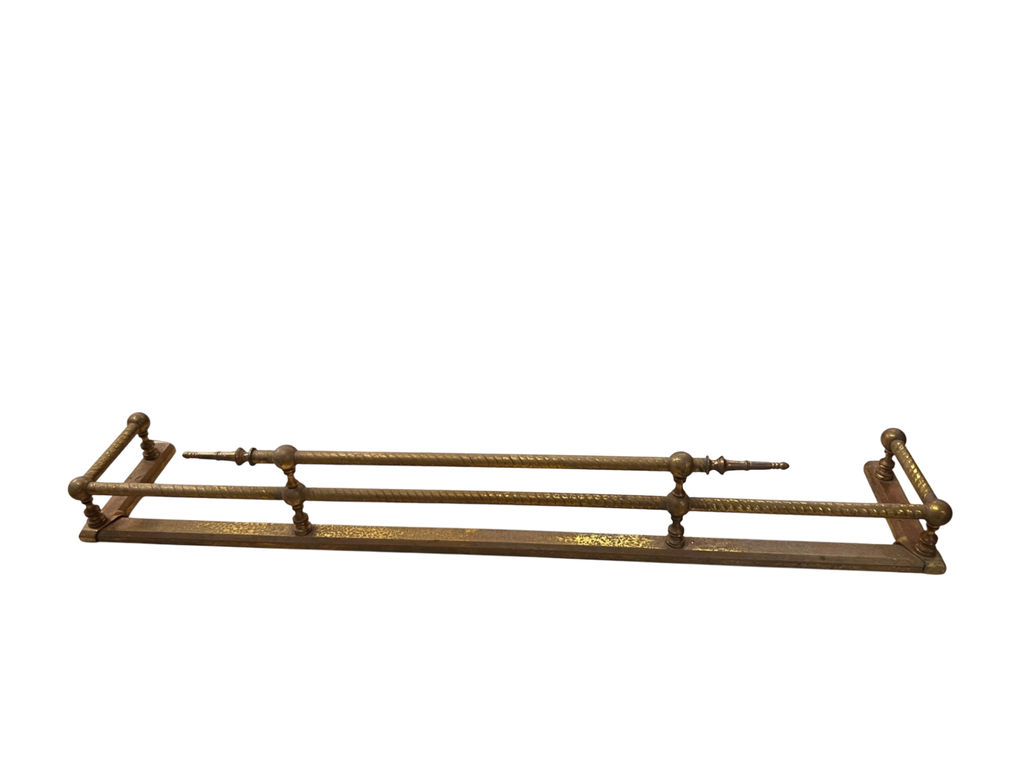 Decorative Wall Hanging Gold/Brown Wood and Metal