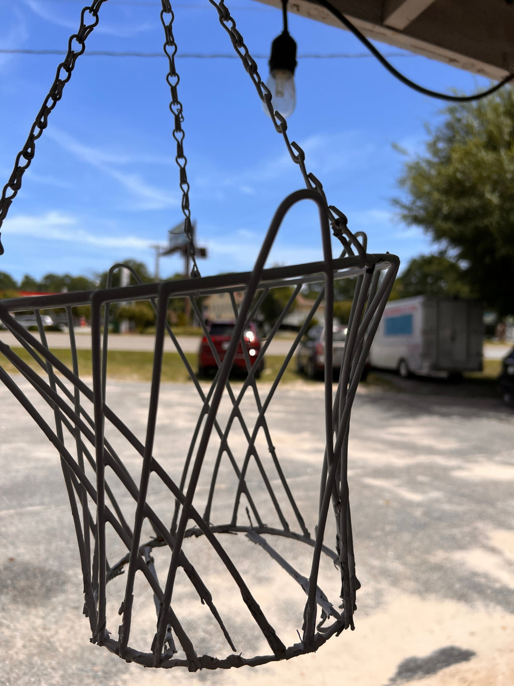 Decorative Wall Hanging White Metal