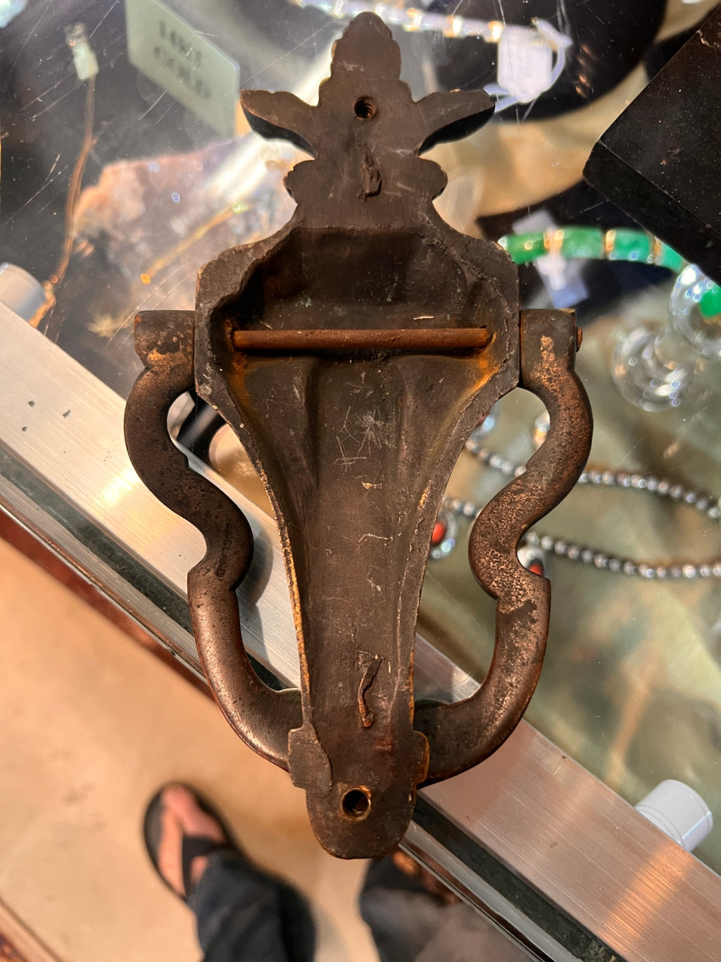 Door Knocker Bronze/Brown Metal