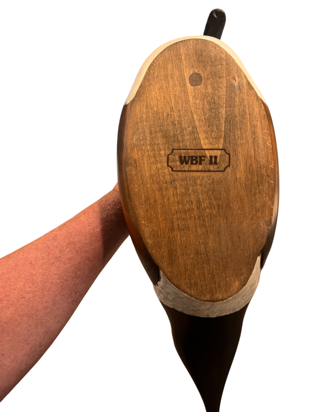 Decoy Brown and cream Wood