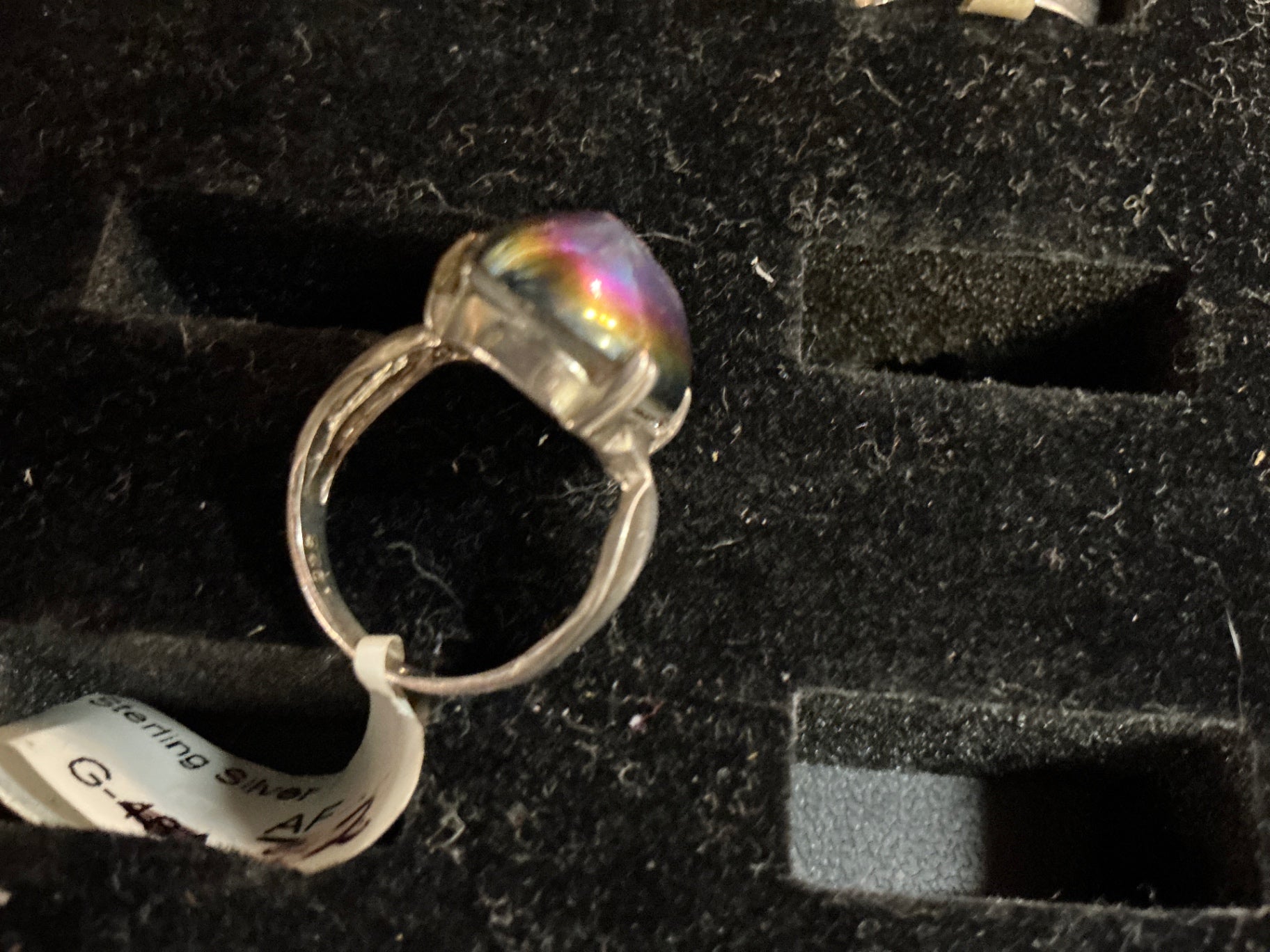 Rainbow Druzy Geode