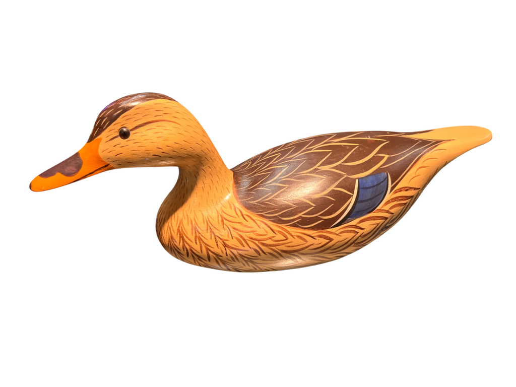 Wood Decoy Hand Painted
