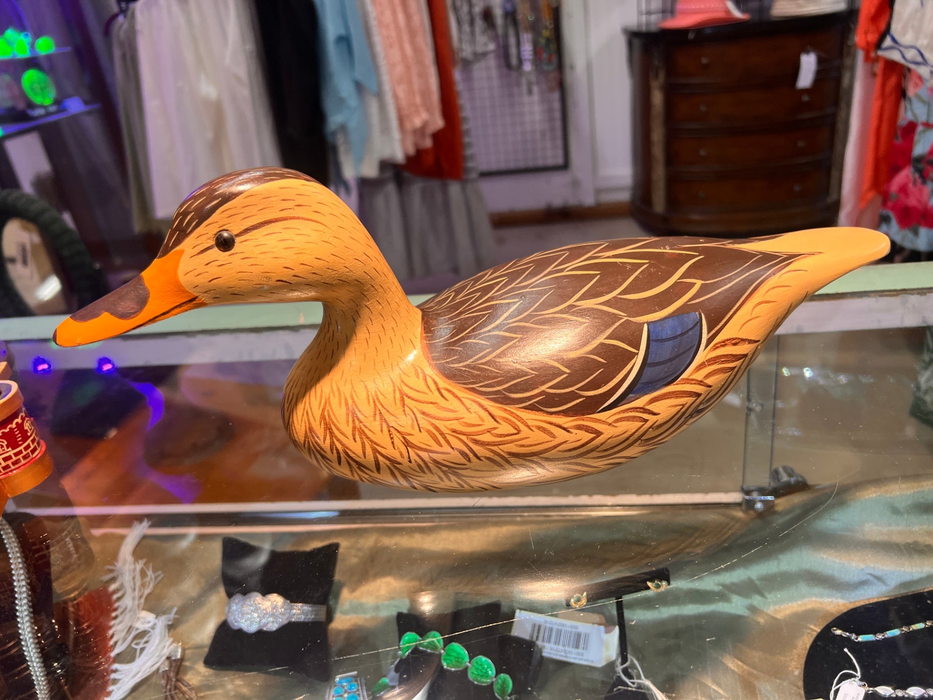 Wood Decoy Hand Painted