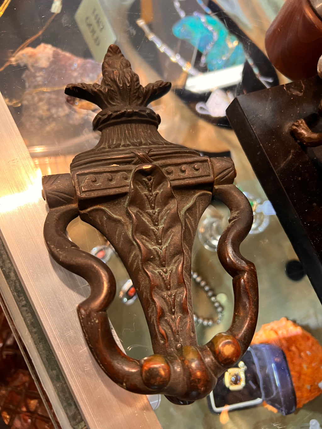 Door Knocker Bronze/Brown Metal