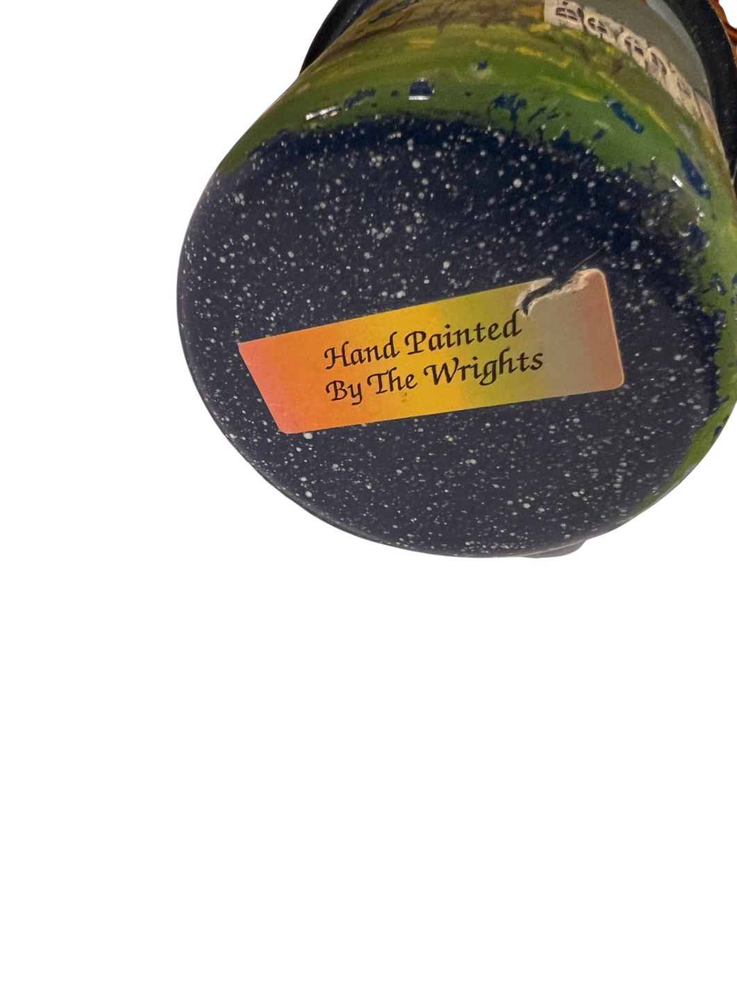 Decorative Cup Multicolored Wood