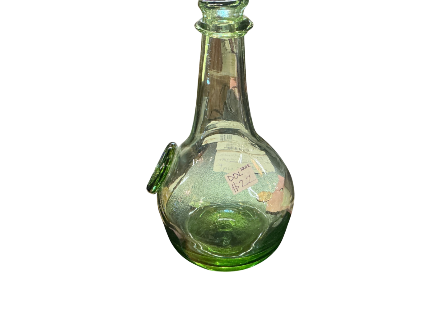 Vase Green Glass