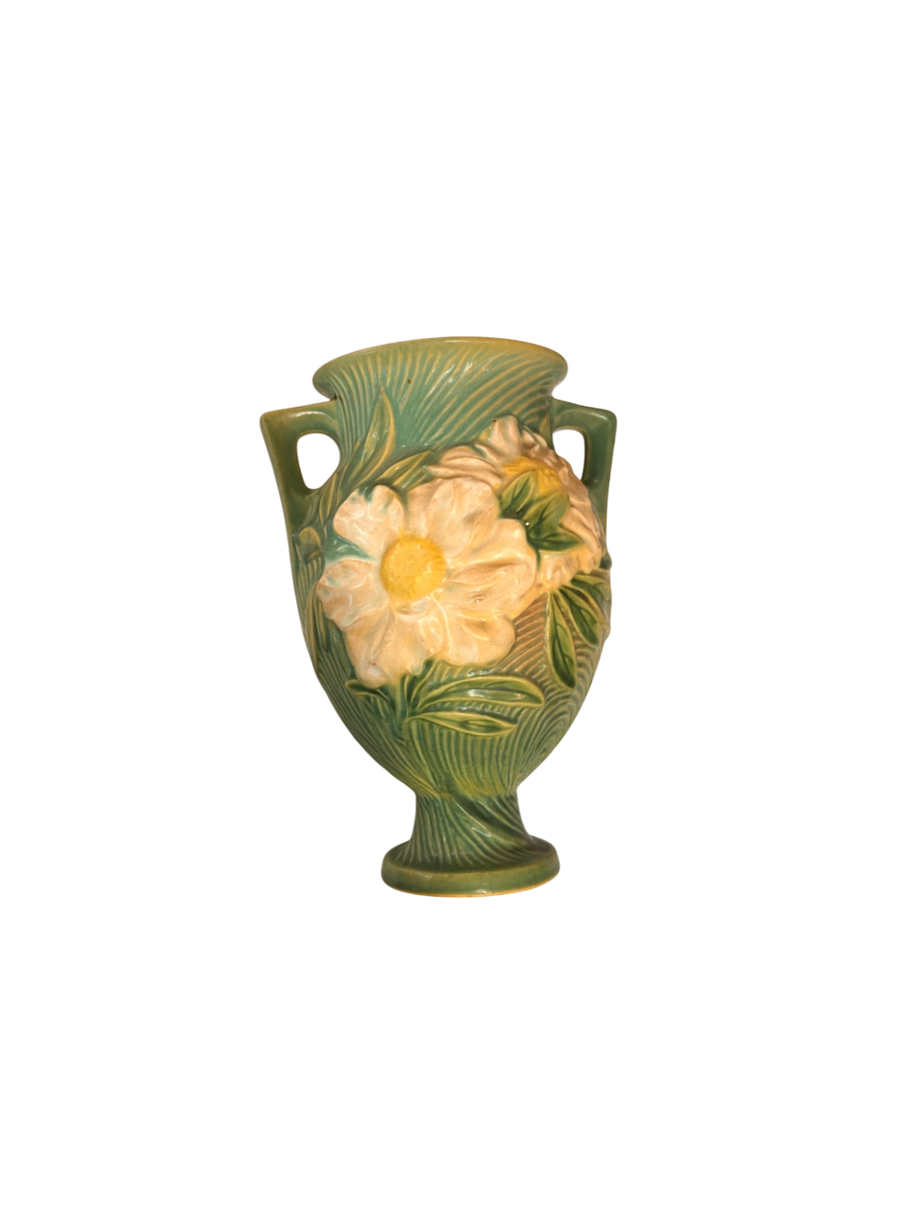Roseville Pottery (1890–1954) Clematis Pattern Vase