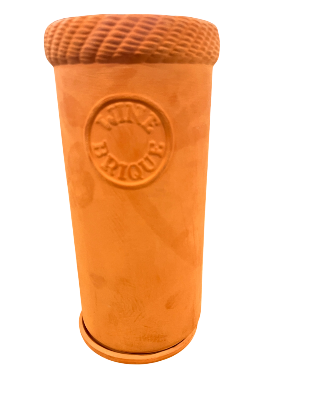 Vintage "Wine Brique" Terracotta Wine Cooler with Coaster – Original Box