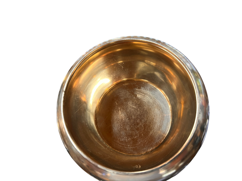 Barbour Silver Co. Quadruple Plate Engraved Footed Bowl (Model 998)