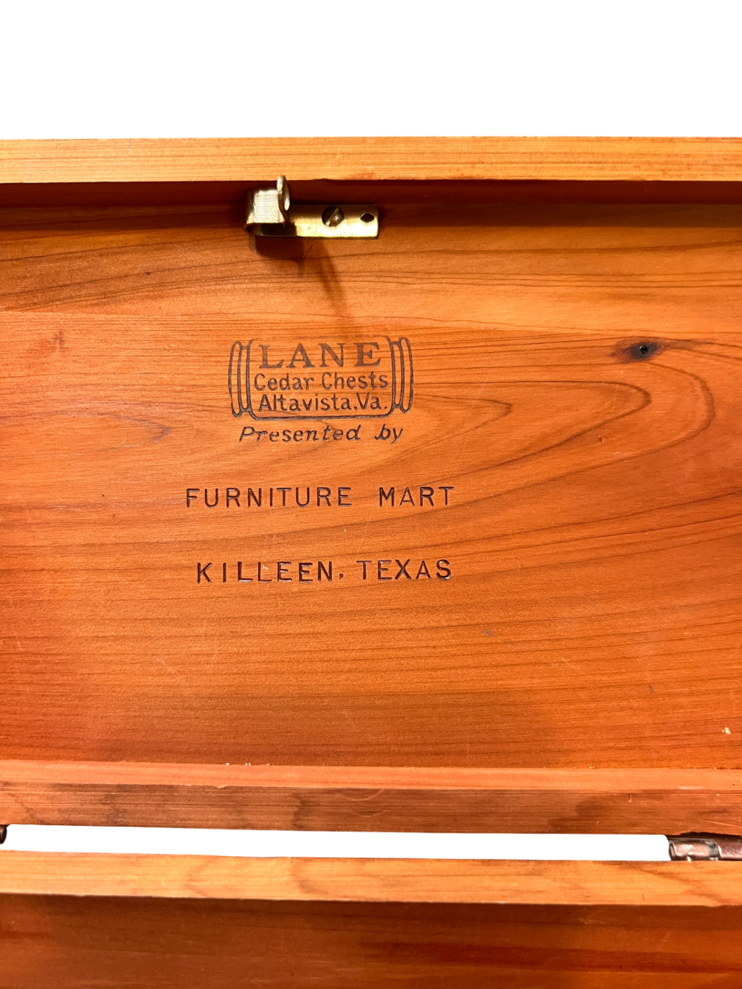 Lane Miniature Cedar Chest (Salesman Sample)