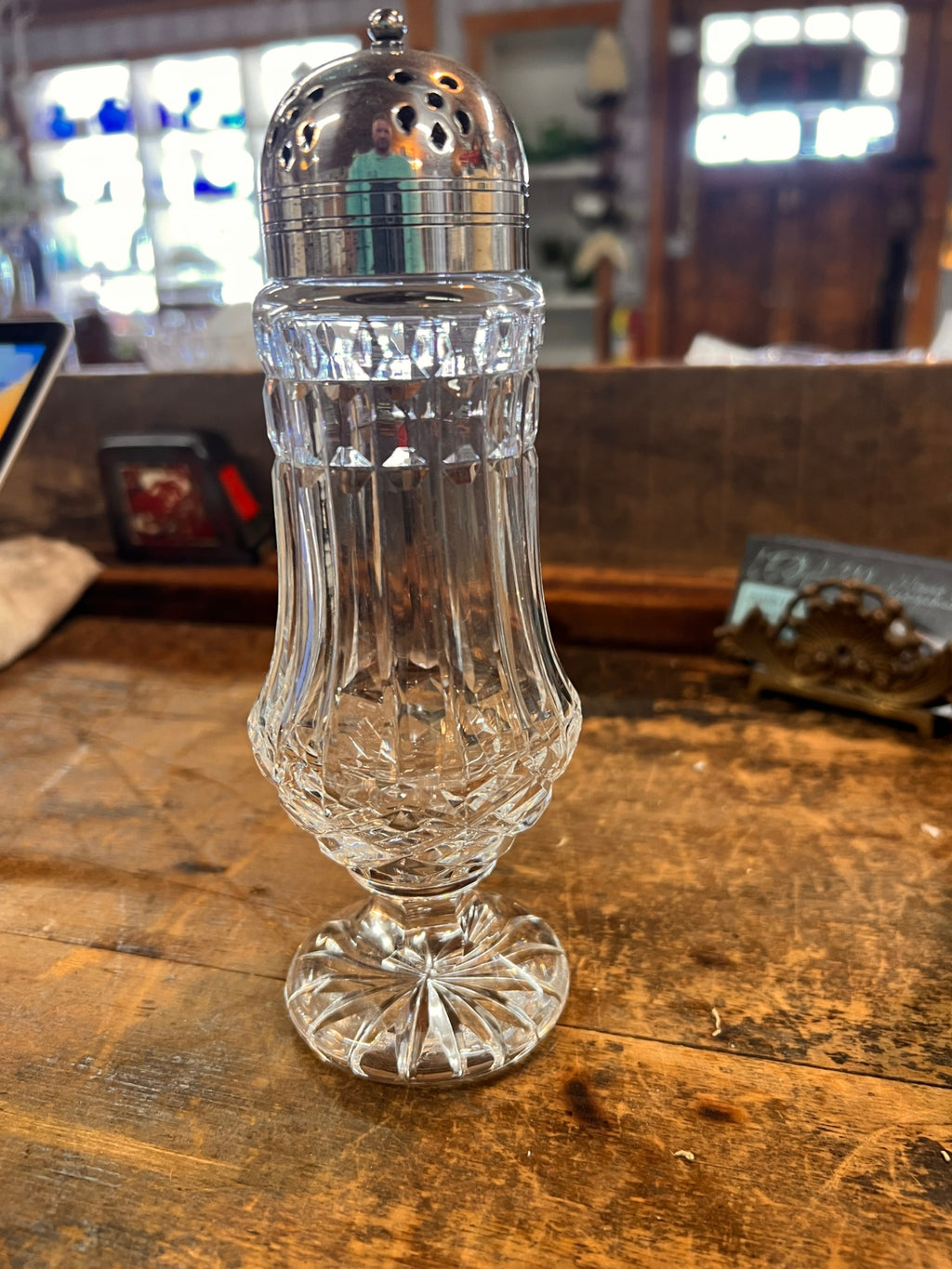 Decorative SIlver Sugar Shaker