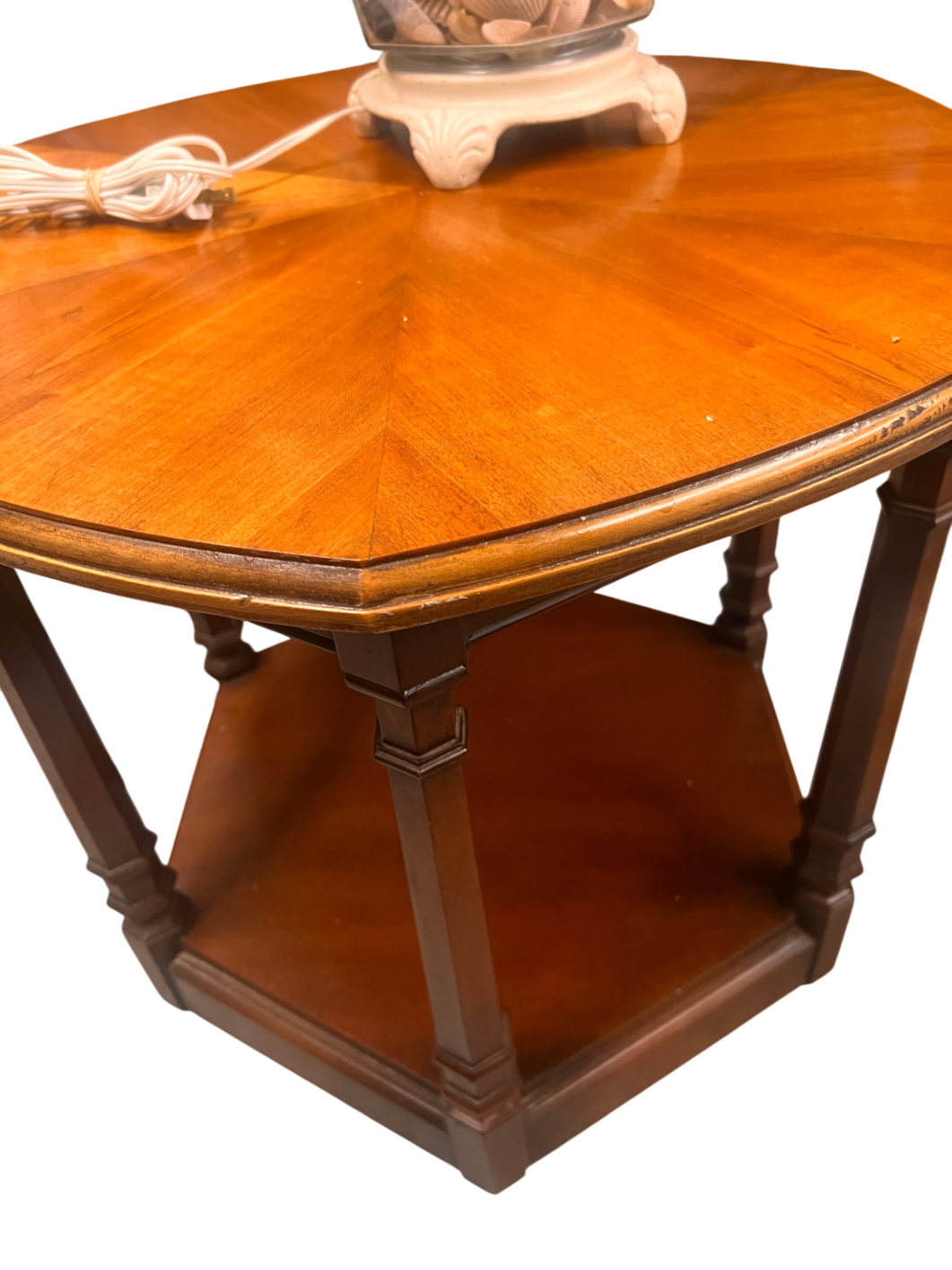 Side Table Brown Wood
