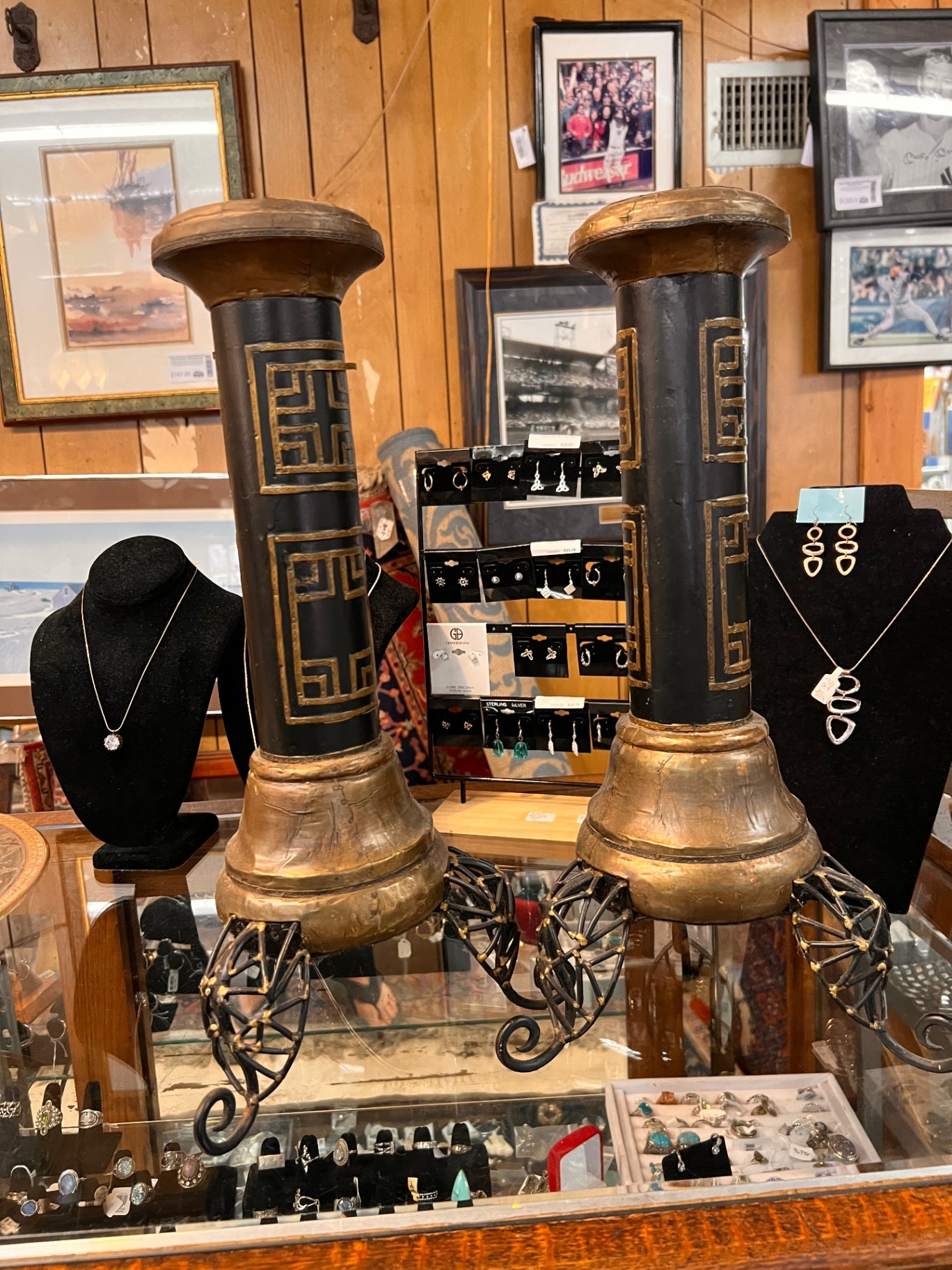 Jewelry Silver and purple Metal and gemstone