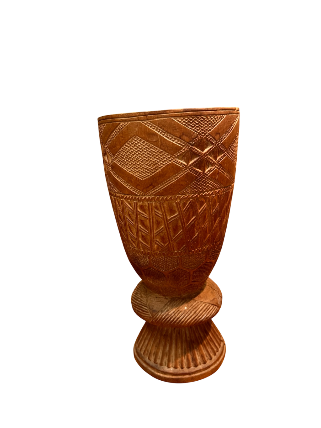 Hand-Carved African Goblet / Chalice