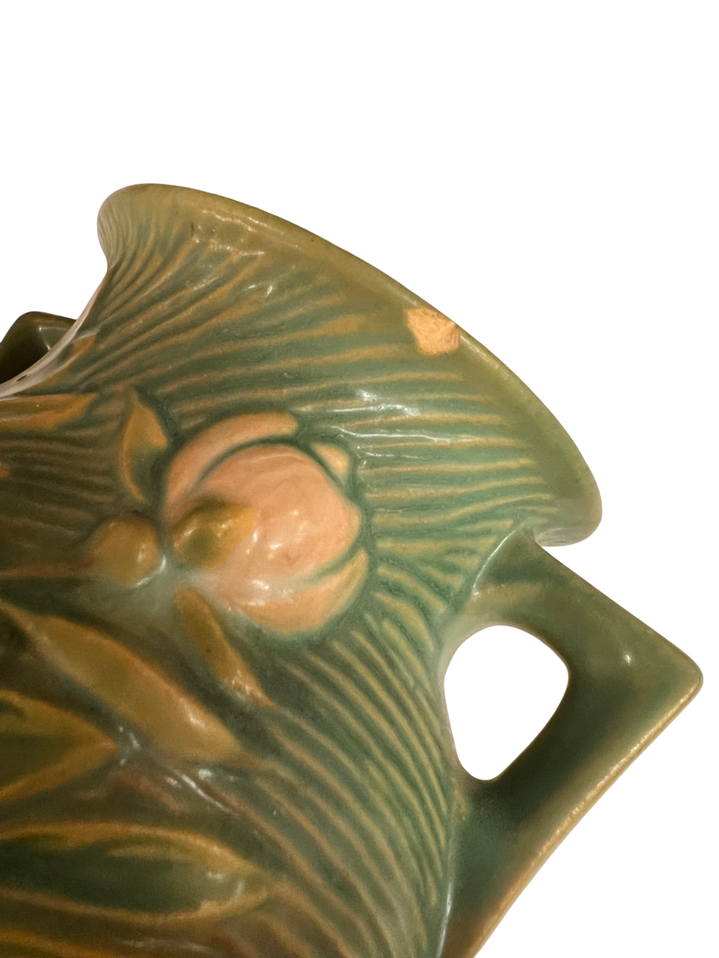 Roseville Pottery (1890–1954) Clematis Pattern Vase