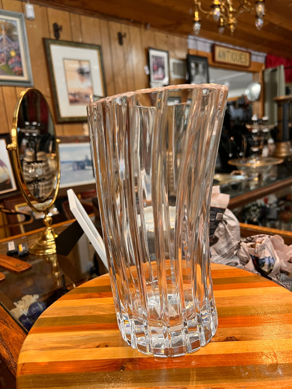 Vase Clear Glass