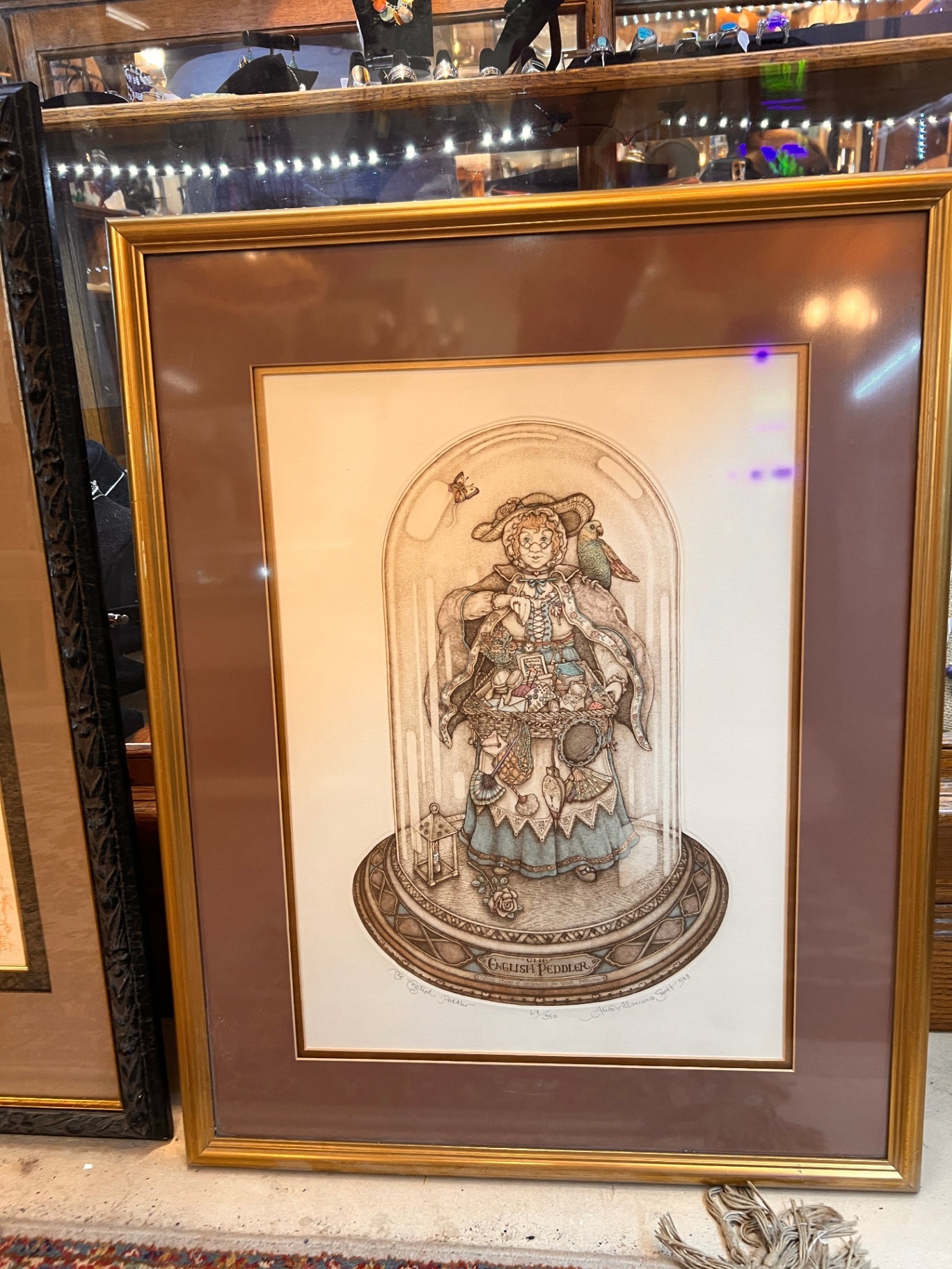 The English Peddler” by Alice Villanueva Scott – Signed Limited Edition Print (1988)