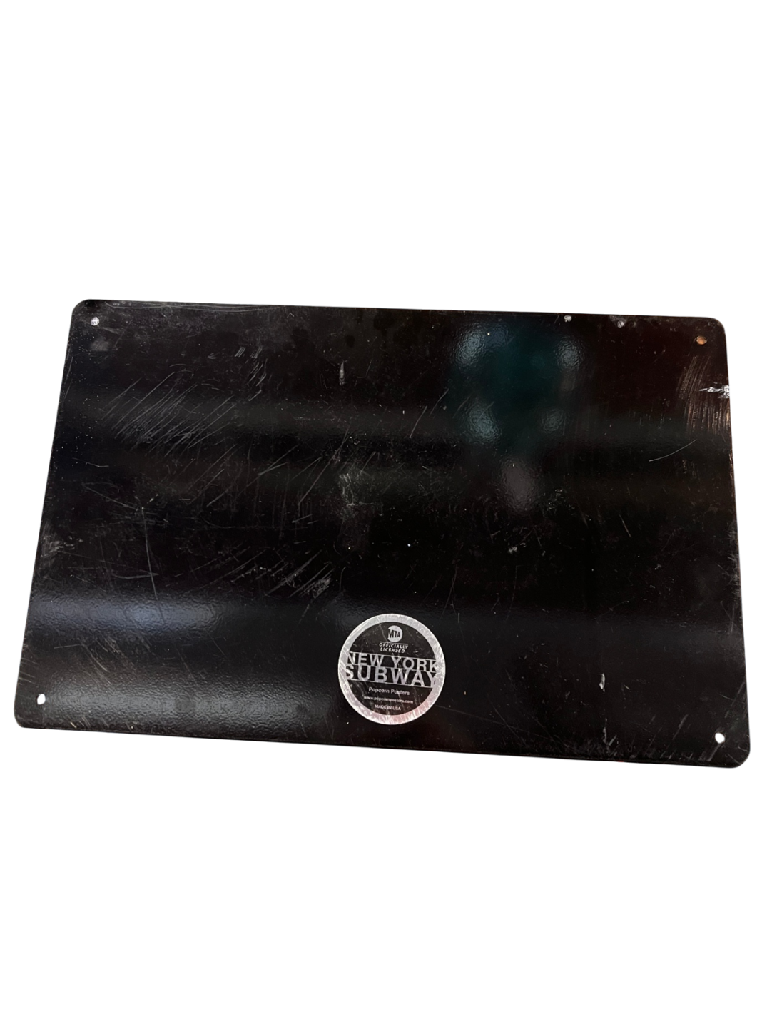 Sign/Decor Black Metal