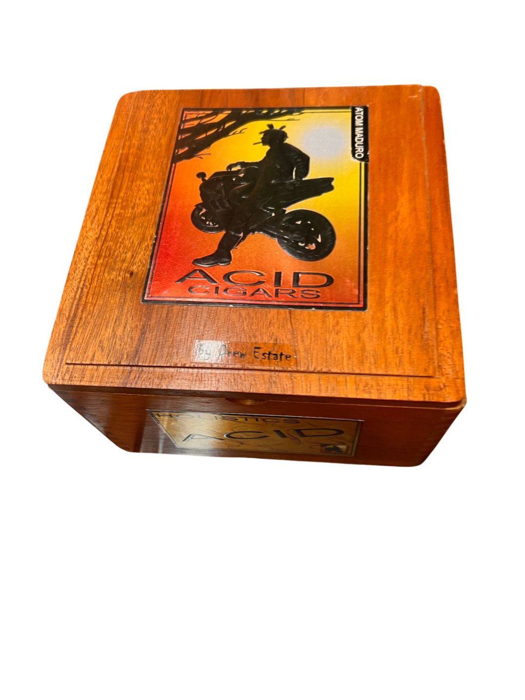 Wooden Box Brown Wood