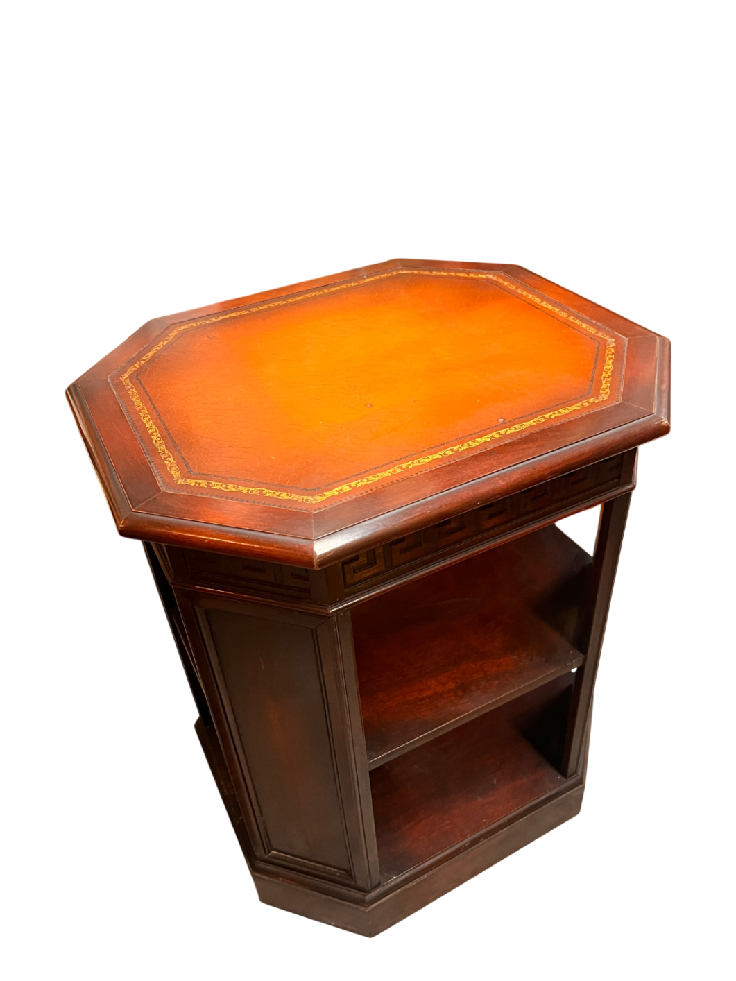 Side Table  Brown Wood