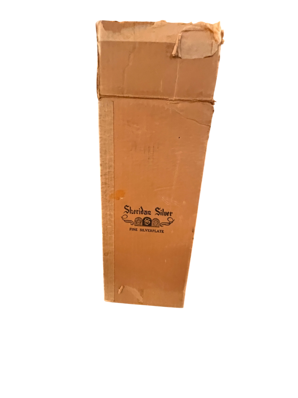 Sheridan Silverplate Coffee Carafe with Stand & Box