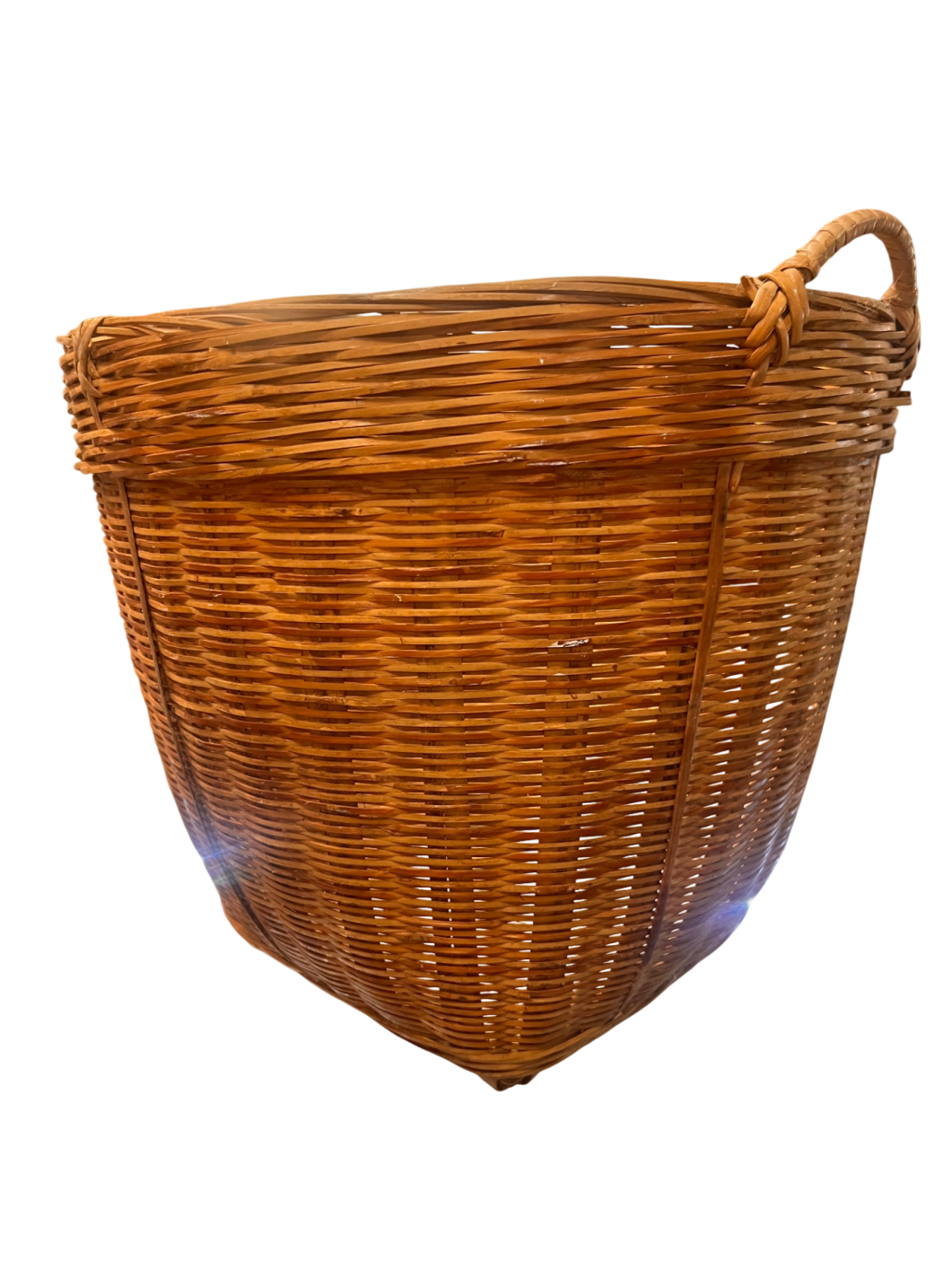 Basket Natural Brown Wicker
