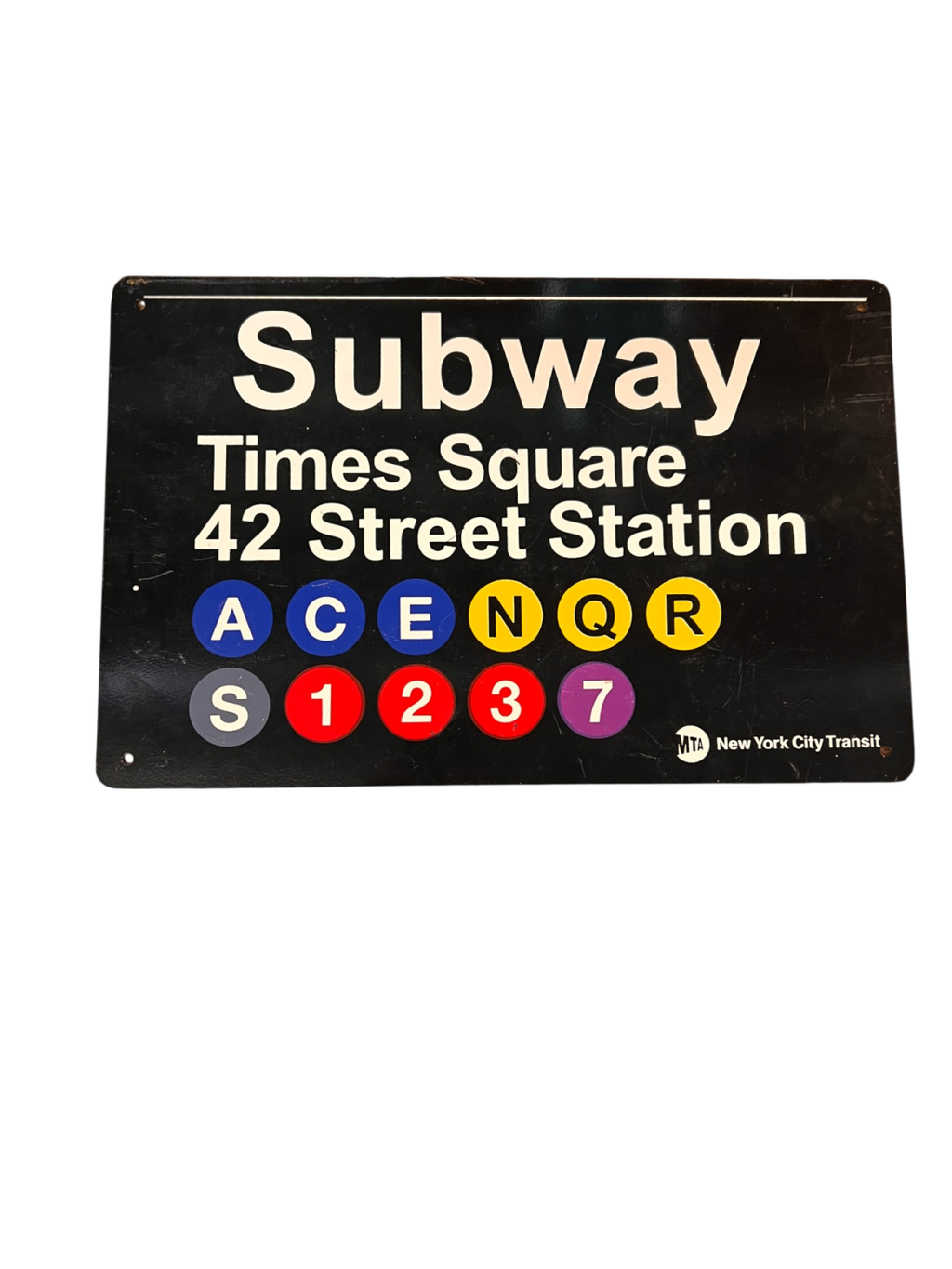 Sign/Decor Black Metal