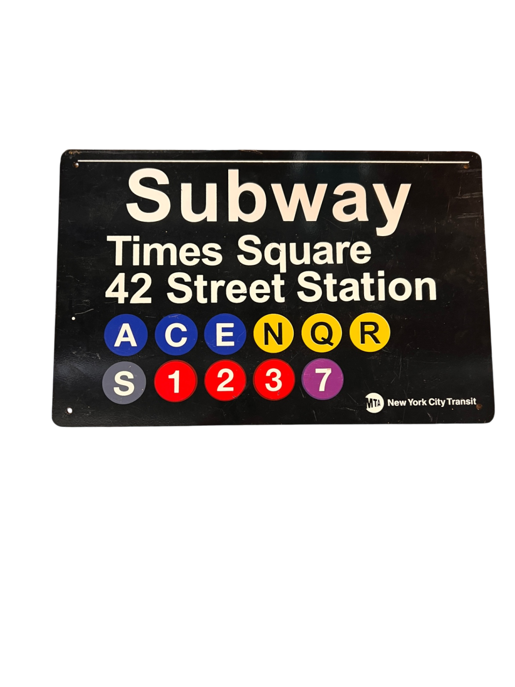 Sign/Decor Black Metal