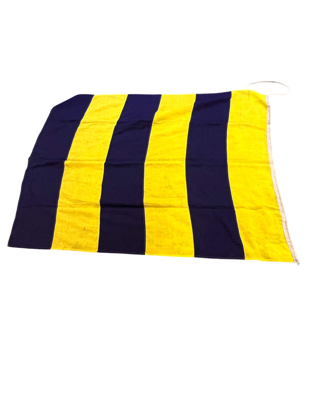 G" (Golf) – Vertical Yellow/Blue Stripes Flag