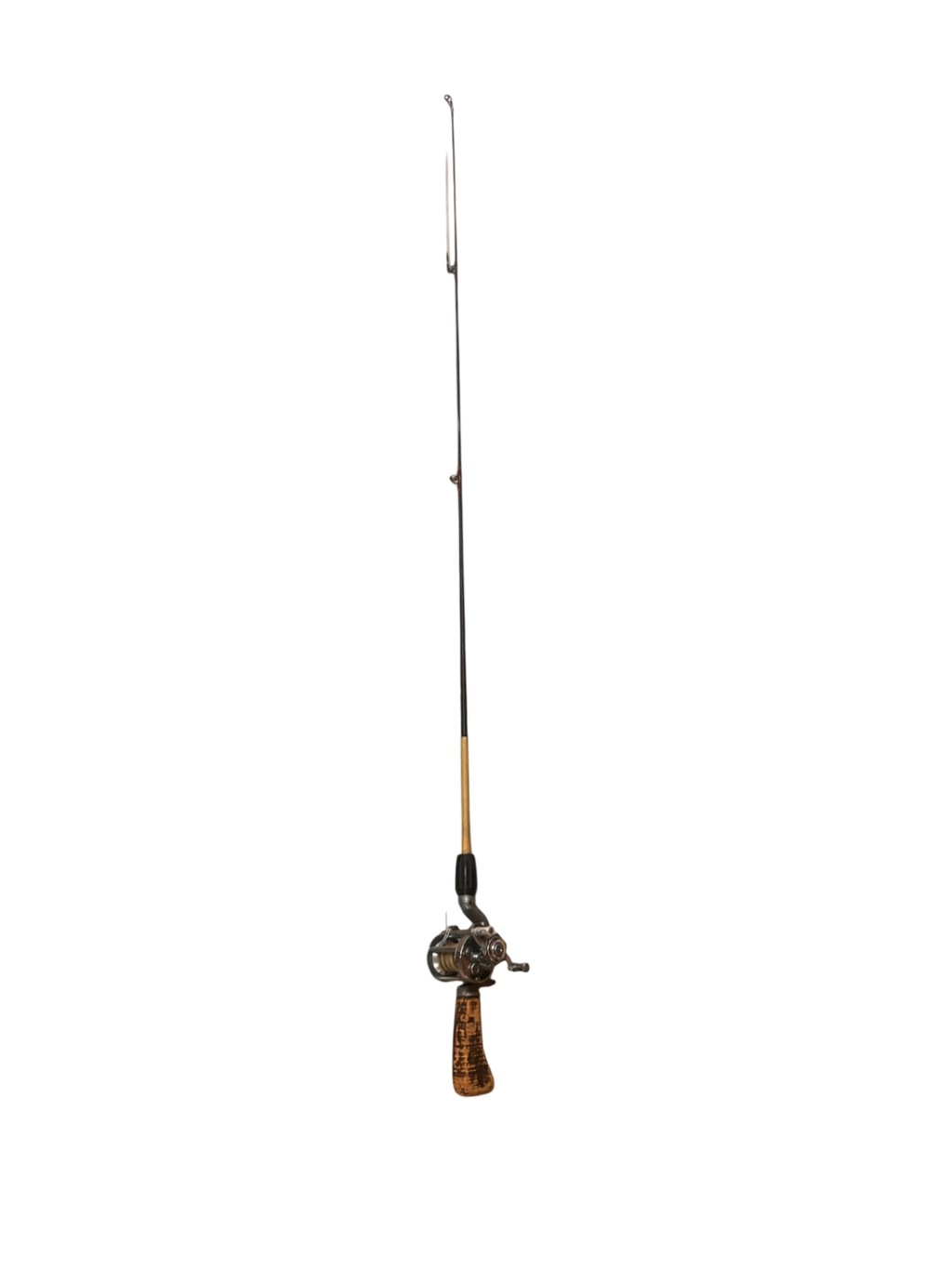 Vintage Pflueger Akron 1895 Casting Reel on Cork Handle Rod – Made in USA – Working Condition