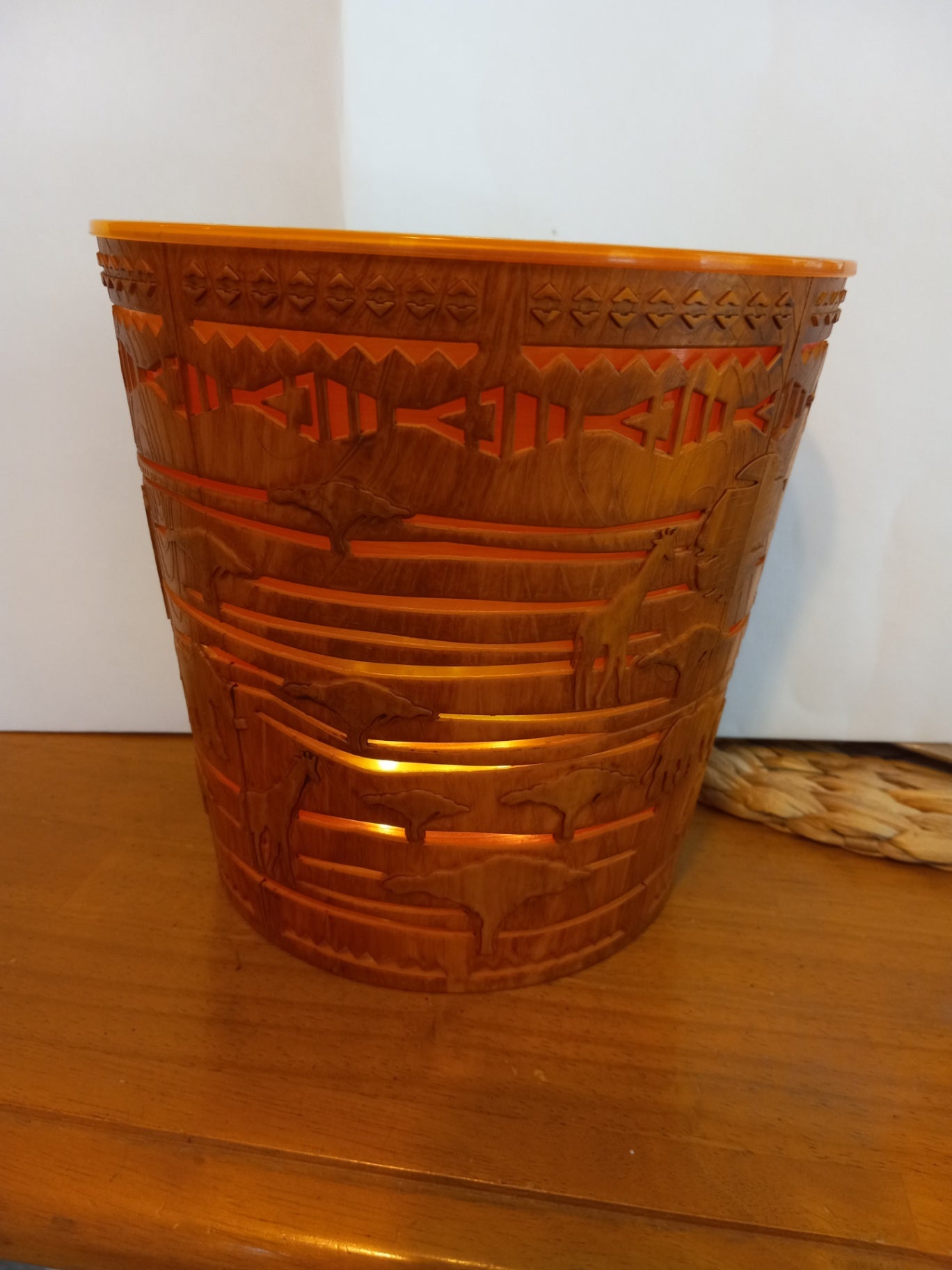 Lion king Popcorn bucket Light Brown Plastic