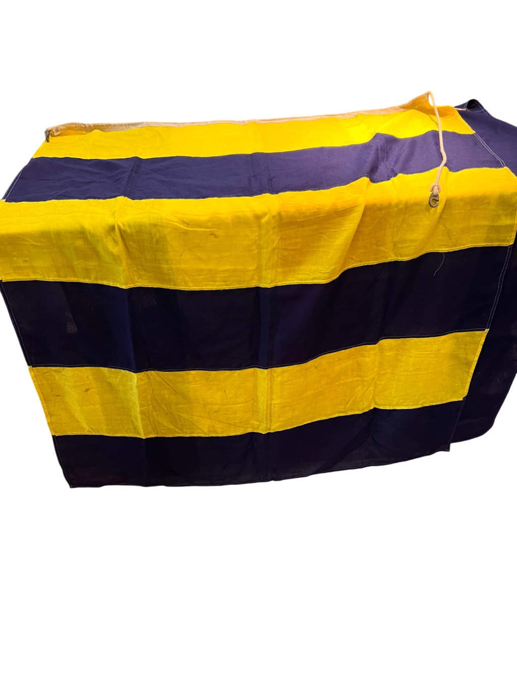 G" (Golf) – Vertical Yellow/Blue Stripes Flag