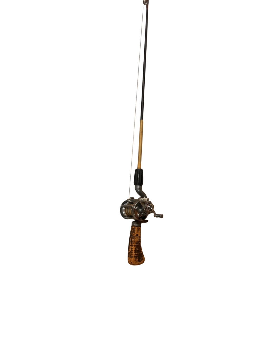 Vintage Pflueger Akron 1895 Casting Reel on Cork Handle Rod – Made in USA – Working Condition
