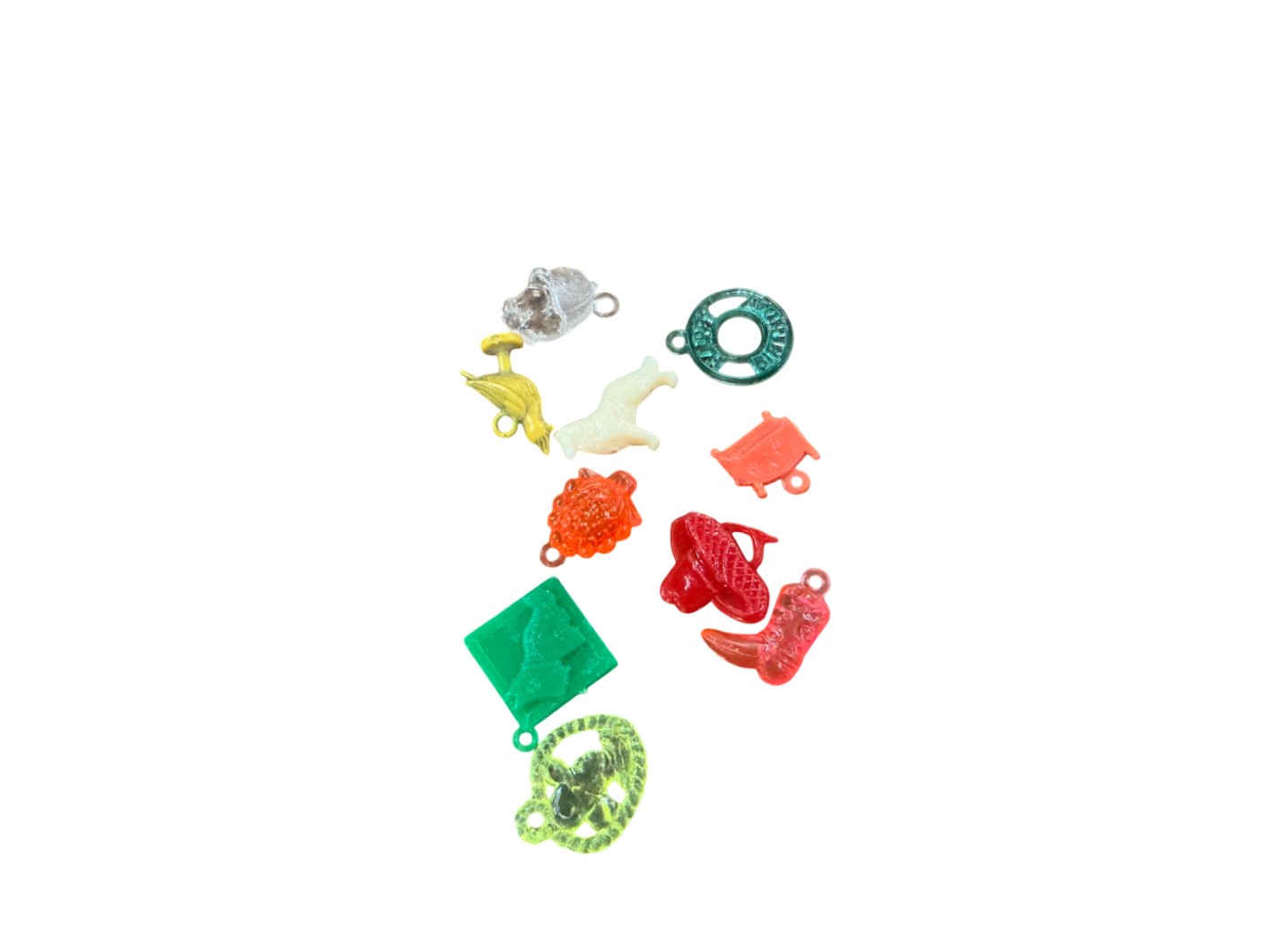 Multicolored Plastic