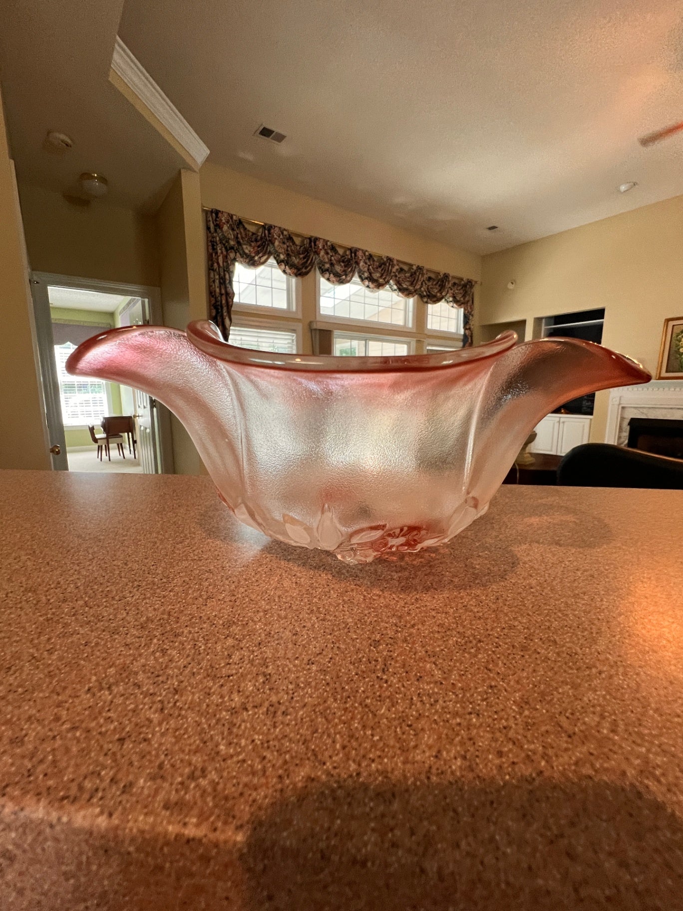 Walther-Glas "Rosella" Decorative Glass Bowl (Model No. 4215/2)