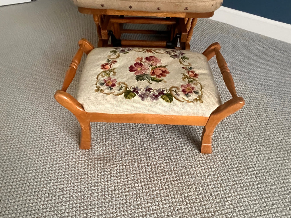 Glider Rocker Foot Stool