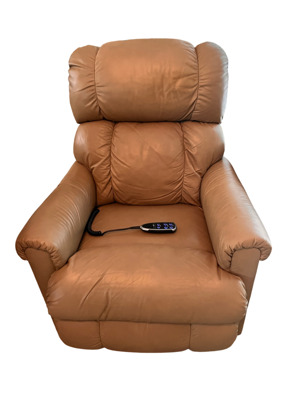 La-Z-Boy Leather Power Recliner with Remote Control