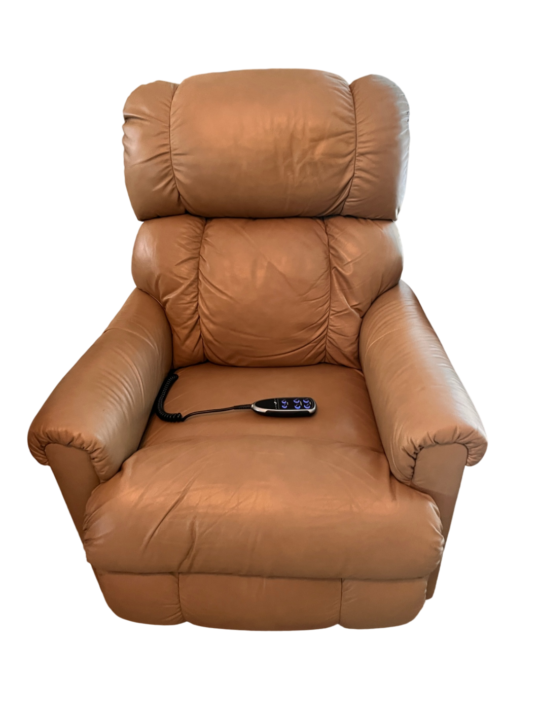La-Z-Boy Leather Power Recliner with Remote Control