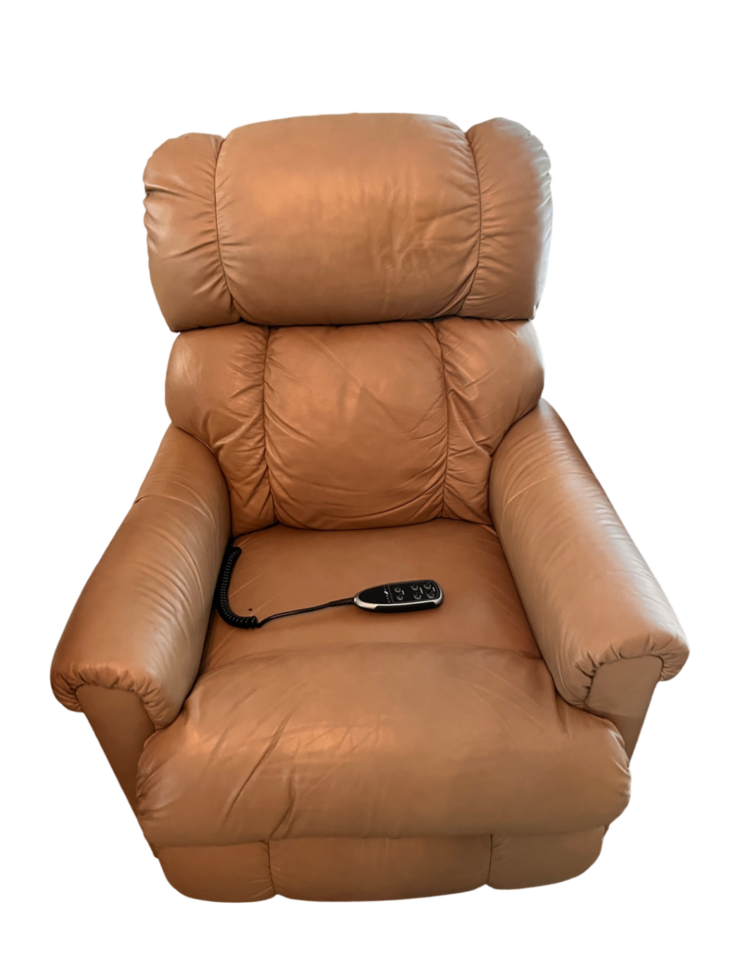 La-Z-Boy Leather Power Recliner with Remote Control
